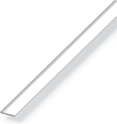 Profil Plat Aluminiu Anodizat 25 Mm 1 M Alfer A...
