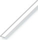 Flat Profile Aluminium Anodized 25 Mm 1 M Alfer...
