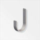 Universal Galvanized Hook 110x70 Mm Alfer Aluminium