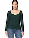Damen Bluse Grün