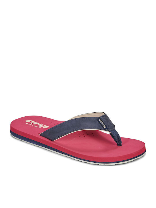 Sin Men's Flip Flops Red