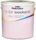 Vopsea Latex Colorată Mată Roz Gingaș 2.5 L Dekorator