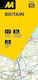 Road Map Britain Automobile Association