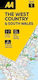 Road Map The West Country South Wales Automobile Association