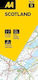 Road Map Scotland Automobile Association