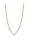 Oxette Choker Gold Plated Steel with Zircon