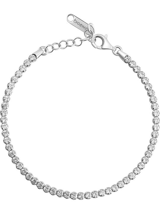 Brosway Women's Riviera Bracelet Made of Steel with Zircon