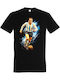 T-shirt Μαύρο