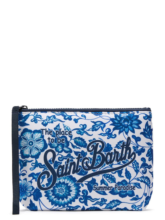 Mc2 Saint Barth Aline Maj Toile Flw 01 Washbag Women Mc2 Saint Barth Λευκο Μπλε Alin001-00777l Mc2 Saint Barth Aline Maj Toile Flw 01 Washbag Women Mc2 Saint Barth Λευκο Μπλε Alin001-00777l
