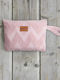 Women's Toiletry Bag Vida in Pink Color 23cm