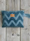 Women's Toiletry Bags Set Vida Blue in Blue Colour 23cm
