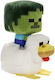 Mattel Λούτρινο Minecraft Chicken Jockey 20 εκ.