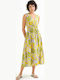 Summer Midi Dress Banana