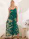 Summer Midi Dress Green