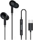 Riversong In-ear Handsfree Earphones with USB-C Plug Black