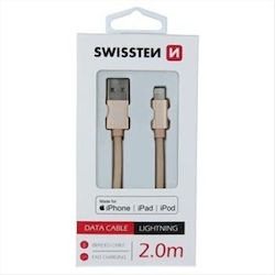 Swissten USB-A to Lightning 2m