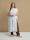 Damenhemden Beiges 8501.7195-Creme