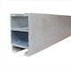 Helios Aluminium-Ράγα T-bolt 2,4 Meter