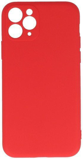 Silicone Red Back Cover iPhone 12 / 12 Pro