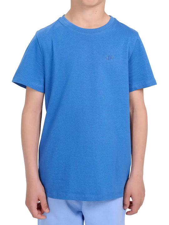 4F Kinderoberteile T-Shirt Blau