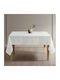 Kotonia Home Τραπεζομάντηλο Βαμβακερό White 110x150εκ.