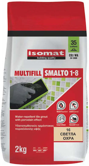Isomat Multifill Grouting Mix Indoor Outdoor Use Light Ochre 16