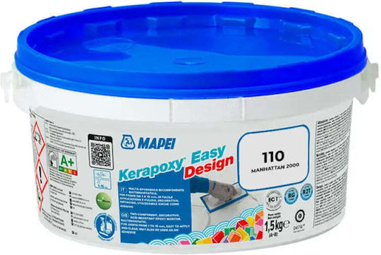Epoxy Grout Mix Mapei Kerapoxy Easy Design 110 Manha