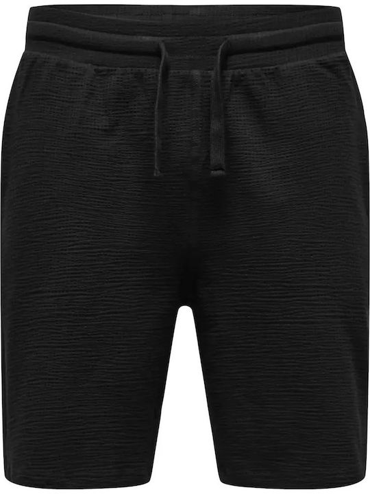 Only & Sons Ανδρική Βερμούδα Black