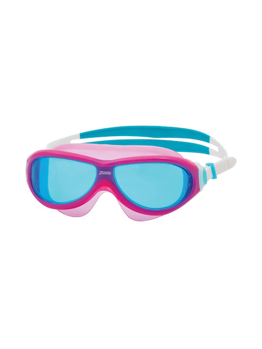 Zoggs Kids Swimming Goggles with Anti-Glare Lenses Pink