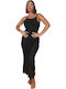 Comfort Women's Black Beach Dress