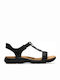 Leather Women's Sandals Black