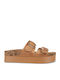 Women's Flat Sandals Brown