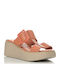 Platforme Dama Anatomici Tip Slip On Portocalii