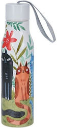 Duo-Gift Thermosflasche 500ml Katzen der Blumen Duo-Gift Thermosflasche 500ml Katzen der Blumen