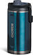 Igloo Stainless Steel Thermos Glass BPA Free 11.892lt Blue with Straw Handle and Mouthpiece