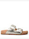 Damen Goldene Sandalen