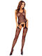 Passion Bs122 Black Open Bodystocking
