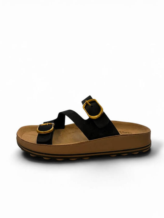 Fantasy Sandals Γυναικεία Σανδάλια Μαύρα