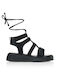 Sommer Damenplattformen Schwarze
