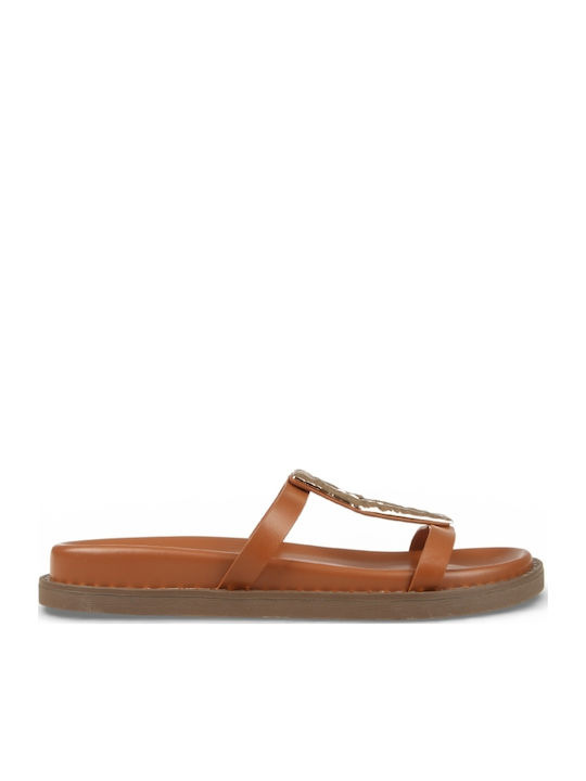 Women's Flat Sandals Brown
