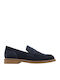 Suede Ανδρικά Loafers σε Μπλε Χρώμα