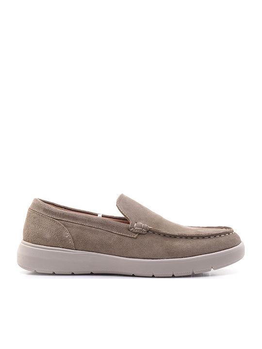 Impronte Shoes Men's Beige Moccasins