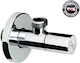 Robinet De Închidere 1/2 X 3/8 Ths Thermostyle Top Argintiu