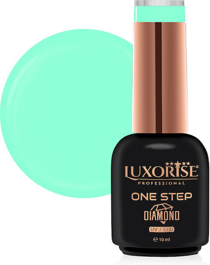 One Step Semi-permanent Nail Polish Diamond Sky Blue 10ml Luxorise