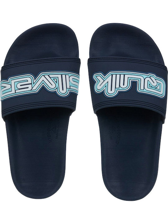 Quiksilver Παιδικές Σαγιονάρες Slides Μπλε Rivi...