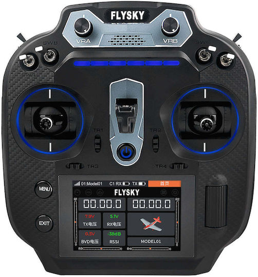 Flysky Fs-st16 16ch Transmitter Ant Afhds3 W Receiver