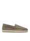 Suede Men's Espadrilles in Green Colour
