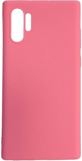 Husă Matt Back Cover Din Silicon 1.2mm Roz (Galaxy Note 10+ Realme 10 Pro Plus)