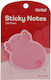 Χαρτάκια Αυτοκόλλητα Σημειώσεων I-total 73x73mm 20φ Pink Axolotl Xl3102j