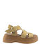 Sommer Damenplattformen Beige